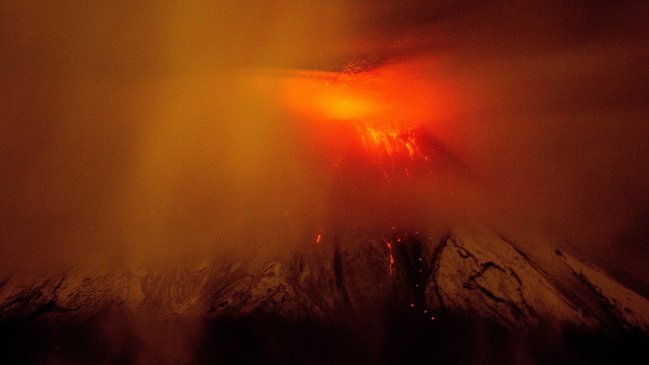 Ecuador: Volcán Tungurahua tiene actividad moderada-alta y puede aumentar Ecuador: Volcán Tungurahua tiene actividad moderada-alta y puede aumentar