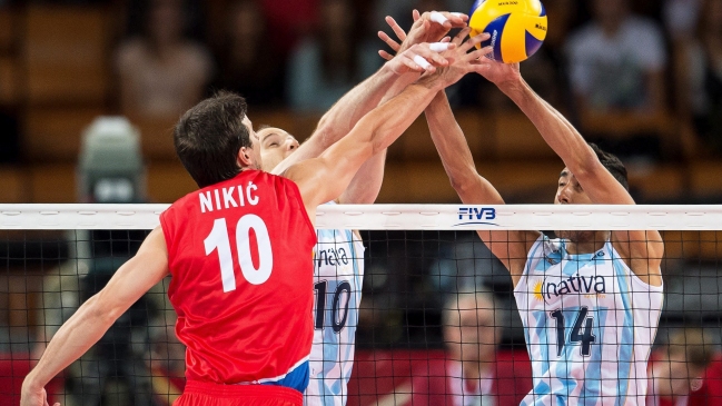 Serbia batió a Argentina en el Mundial de Polonia Serbia batió a Argentina en el Mundial de Polonia