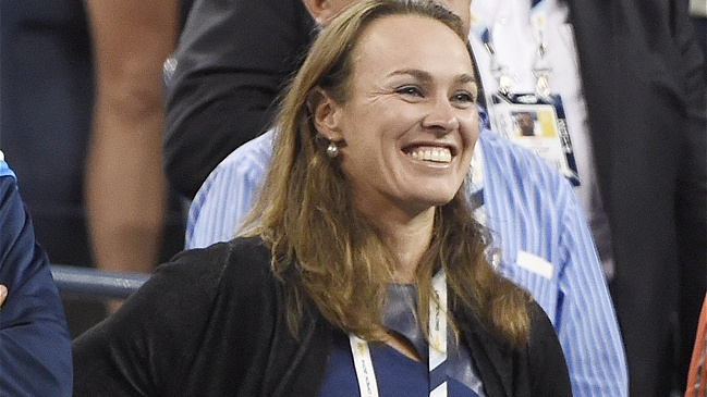 Martina Hingis alcanzó una final de Grand Slam tras 12 años Martina Hingis alcanzó una final de Grand Slam tras 12 años