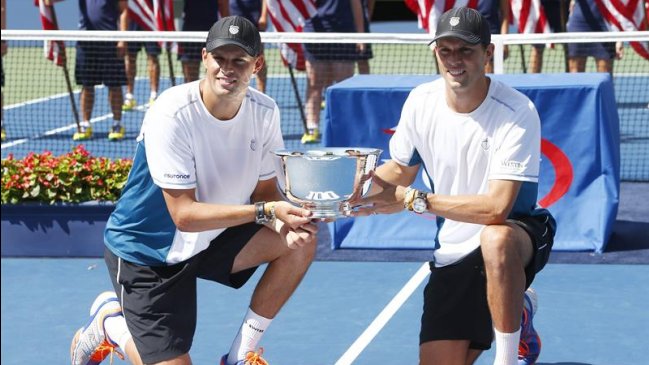 Los hermanos Bryan se consagraron con el título en dobles de US Open Los hermanos Bryan se consagraron con el título en dobles de US Open