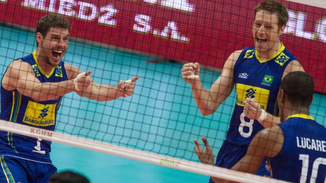 Brasil consiguió su victoria 100 en Mundiales y sigue invicto en Polonia 2014 Brasil consiguió su victoria 100 en Mundiales y sigue invicto en Polonia 2014