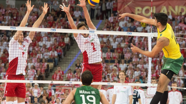 Polonia sorprendió a Brasil en el Mundial de Voleibol Polonia sorprendió a Brasil en el Mundial de Voleibol