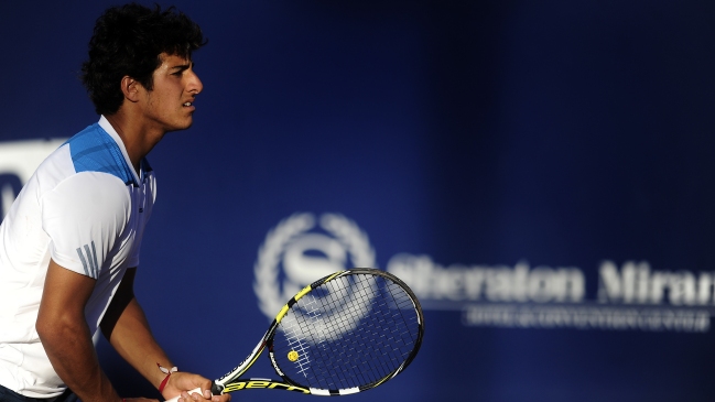 Christian Garín superó la primera ronda en Mendoza Christian Garín superó la primera ronda en Mendoza