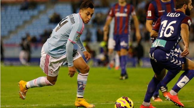 Fabián Orellana le dio la clasificación a Celta en la Copa del Rey Fabián Orellana le dio la clasificación a Celta en la Copa del Rey