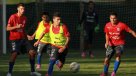 El entrenamiento de la Sub 20 antes de su vital duelo con Uruguay