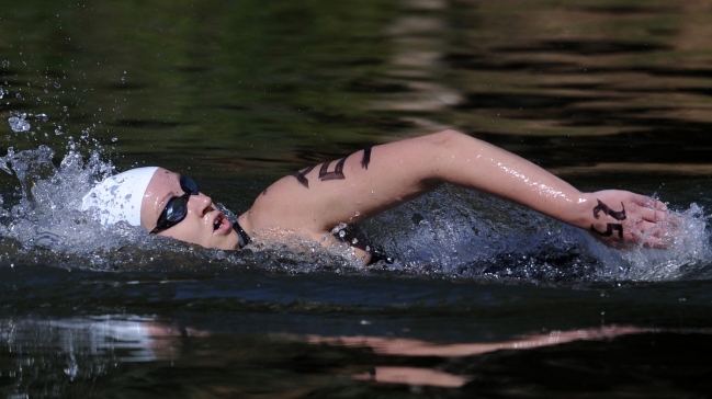 Kristel Köbrich busca pasajes a Toronto 2015 en aguas abiertas Kristel Köbrich busca pasajes a Toronto 2015 en aguas abiertas