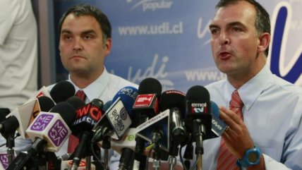 Las imágenes que dejó la renuncia de Ernesto Silva a la presidencia de la UDI