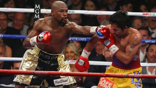 Floyd Mayweather se impuso ante Manny Pacquiao por decisión unánime en Las Vegas Floyd Mayweather se impuso ante Manny Pacquiao por decisión unánime en Las Vegas