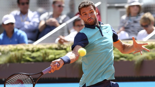Grigor Dimitrov cayó nuevamente en primera ronda de Roland Garros Grigor Dimitrov cayó nuevamente en primera ronda de Roland Garros