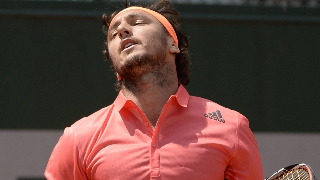 Juan Mónaco se despidió en segunda ronda de Roland Garros Juan Mónaco se despidió en segunda ronda de Roland Garros
