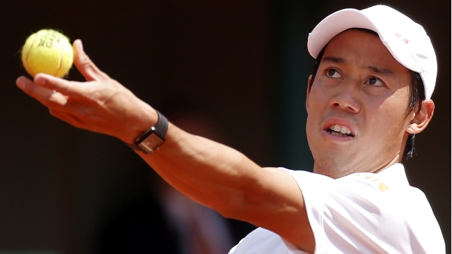 Nishikori es primer clasificado a octavos en Roland Garros por retiro de Becker Nishikori es primer clasificado a octavos en Roland Garros por retiro de Becker