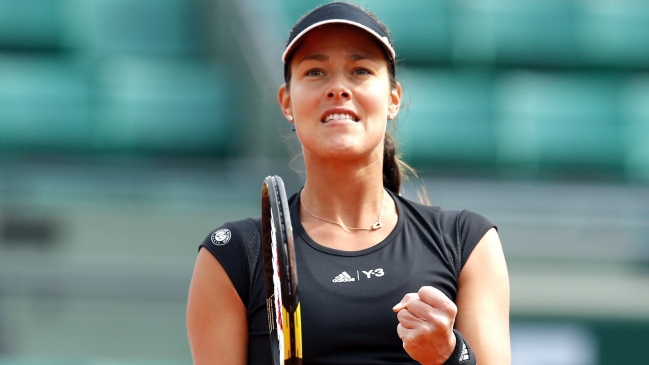 Ana Ivanovic enderezó el rumbo y está en octavos de final Ana Ivanovic enderezó el rumbo y está en octavos de final