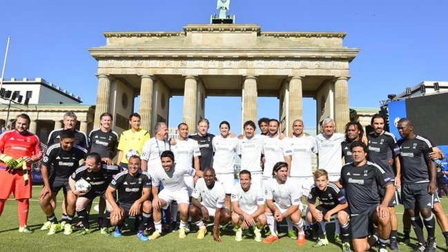 Marcelo Salas jugó un duelo con figuras de Juventus y Barcelona Marcelo Salas jugó un duelo con figuras de Juventus y Barcelona