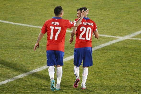 La selección chilena tuvo una sólida actuación, imponiéndose por 5-0 sobre Bolivia, resultado que le sirvió para ganar el Grupo A de la Copa América de Chile 2015. La selección chilena tuvo una sólida actuación, imponiéndose por 5-0 sobre Bolivia, resultado que le sirvió para ganar el Grupo A de la Copa América de Chile 2015.