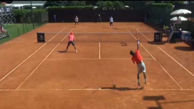 Christian Garín y Juan Carlos Sáez son finalistas de dobles en Milán Christian Garín y Juan Carlos Sáez son finalistas de dobles en Milán