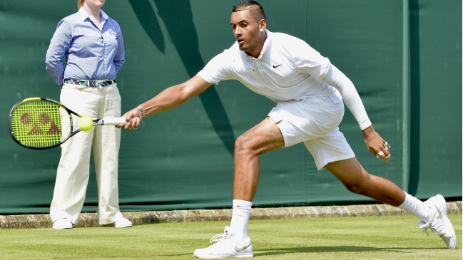 El joven Kyrgios se deshizo de Mónaco e irá por Raonic en Wimbledon El joven Kyrgios se deshizo de Mónaco e irá por Raonic en Wimbledon