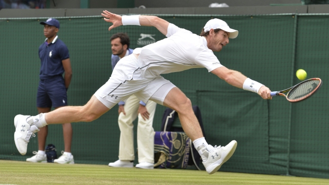 Andy Murray logró soberbio triunfo sobre Haase en la segunda ronda de Wimbledon Andy Murray logró soberbio triunfo sobre Haase en la segunda ronda de Wimbledon