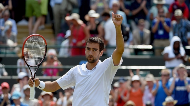 Marin Cilic completó con victoria su extenso partido ante John Isner en Londres Marin Cilic completó con victoria su extenso partido ante John Isner en Londres