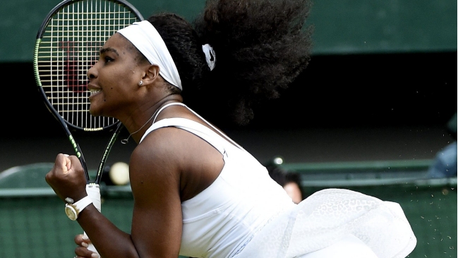 Serena Williams venció a Azarenka y completó las semifinales de Wimbledon Serena Williams venció a Azarenka y completó las semifinales de Wimbledon