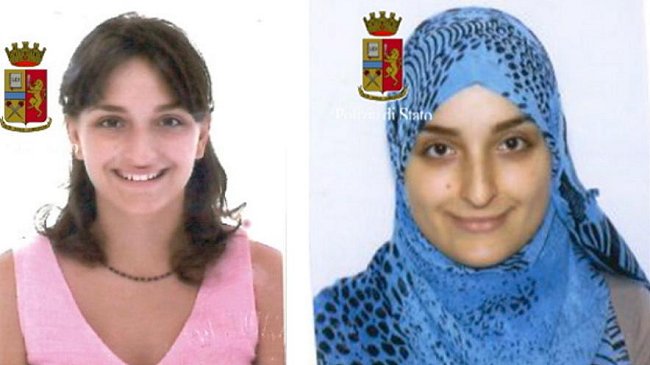 La radical transformación de una joven italiana que se unió al Estado Islámico