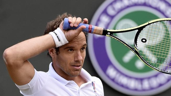 Richard Gasquet se convirtió en el último clasificado a semifinales de Wimbledon