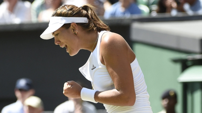 Garbiñe Muguruza disputará en Wimbledon su primera final de Grand Slam Garbiñe Muguruza disputará en Wimbledon su primera final de Grand Slam