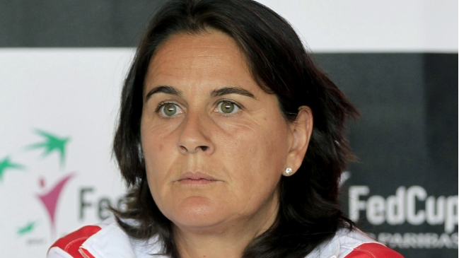 Conchita Martínez destacó la valentía de Garbiñe Muguruza Conchita Martínez destacó la valentía de Garbiñe Muguruza