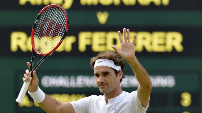 Federer buscará ser el más ganador en Wimbledon tras vencer a Murray Federer buscará ser el más ganador en Wimbledon tras vencer a Murray