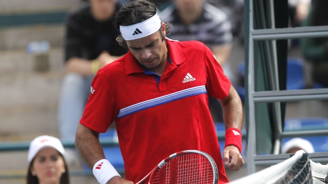 Fernando González sufrió segunda caída en torneo por invitación en Wimbledon Fernando González sufrió segunda caída en torneo por invitación en Wimbledon