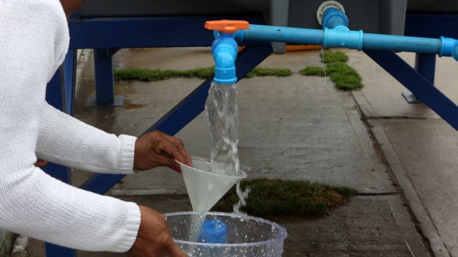 Se normaliza el suministro de agua potable en Ovalle Se normaliza el suministro de agua potable en Ovalle