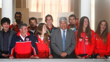   El Team Chile de Remo recibió un homenaje en Valparaíso 