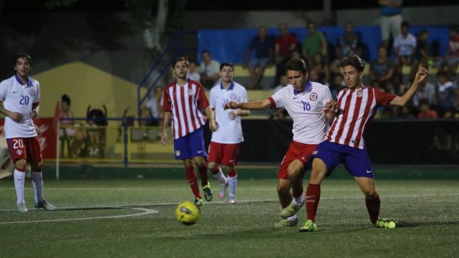 La selección sub 20 venció a Atlético de Madrid y avanzó invicto en Torneo de La Alcudia La selección sub 20 venció a Atlético de Madrid y avanzó invicto en Torneo de La Alcudia