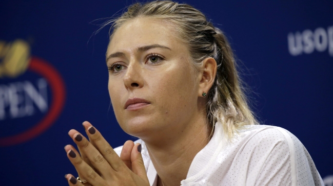 Maria Sharapova renunció a jugar el US Open por lesión Maria Sharapova renunció a jugar el US Open por lesión