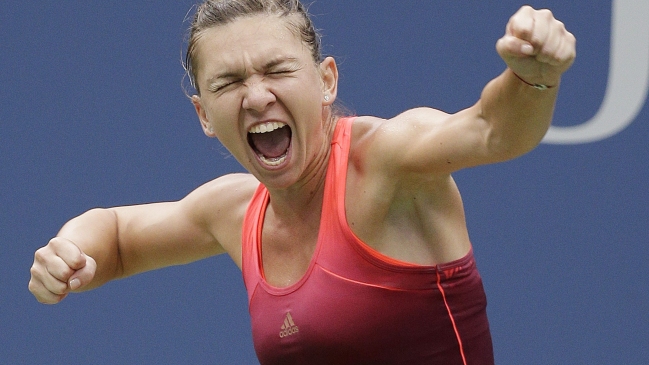 Simona Halep jugará su primera semifinal en el US Open tras batir a Victoria Azarenka Simona Halep jugará su primera semifinal en el US Open tras batir a Victoria Azarenka