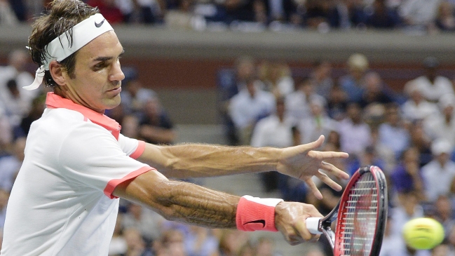 Roger Federer se instaló con solidez en semifinales del US Open Roger Federer se instaló con solidez en semifinales del US Open
