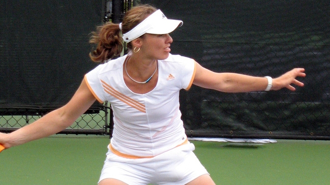 Martina Hingis ganó el dobles mixtos en el US Open junto a Leander Paes Martina Hingis ganó el dobles mixtos en el US Open junto a Leander Paes