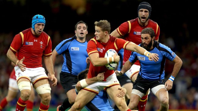 Gales barrió con Uruguay por el Grupo A del Mundial de Rugby Gales barrió con Uruguay por el Grupo A del Mundial de Rugby