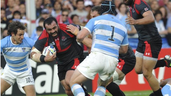 Argentina sumó su primer triunfo en el Mundial tras apabullar a Georgia Argentina sumó su primer triunfo en el Mundial tras apabullar a Georgia