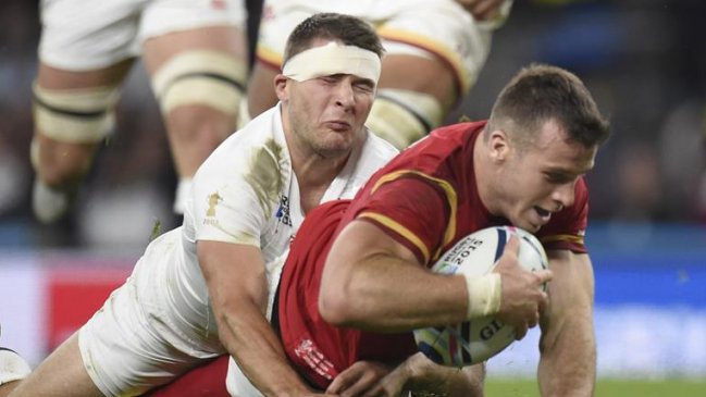 Gales superó agónicamente a Inglaterra en el Mundial de Rugby Gales superó agónicamente a Inglaterra en el Mundial de Rugby