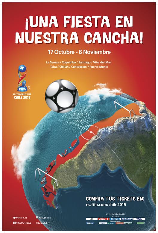 El Mundial sub 17 de Chile ya tiene afiche El Mundial sub 17 de Chile ya tiene afiche