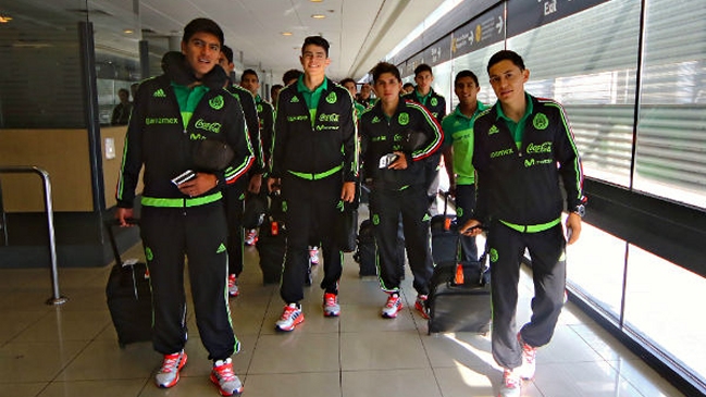 México fue la primera selección que arribó a Chile al Mundial Sub 17 México fue la primera selección que arribó a Chile al Mundial Sub 17