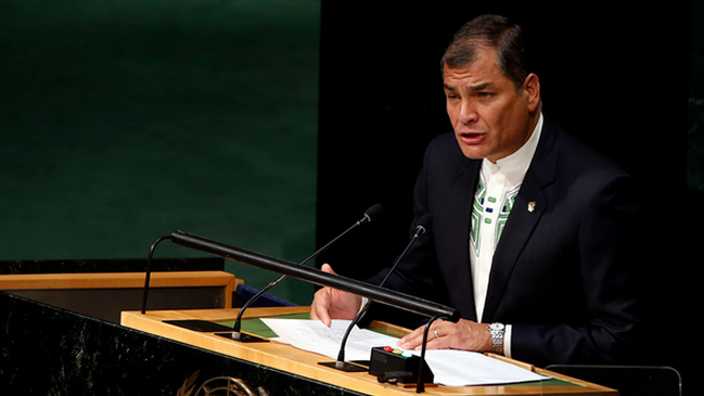 Rafael Correa: Michelle Bachelet puede ser la próxima secretaria general de la ONU Rafael Correa: Michelle Bachelet puede ser la próxima secretaria general de la ONU