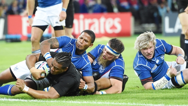 Tonga y Namibia se miden por el Grupo C del Mundial de Inglaterra Tonga y Namibia se miden por el Grupo C del Mundial de Inglaterra