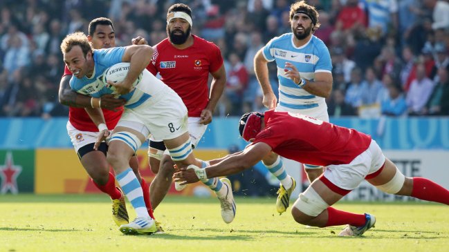 Argentina venció a Tonga y quedó a un paso de la clasificación en el Mundial de Rugby Argentina venció a Tonga y quedó a un paso de la clasificación en el Mundial de Rugby