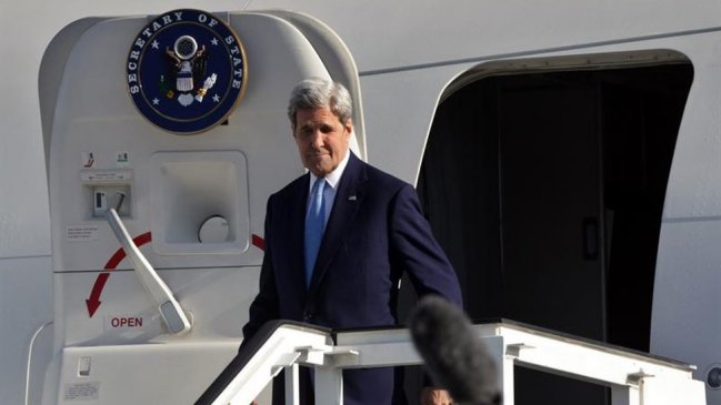 John Kerry hizo breve parada en Panamá en su camino a Chile John Kerry hizo breve parada en Panamá en su camino a Chile