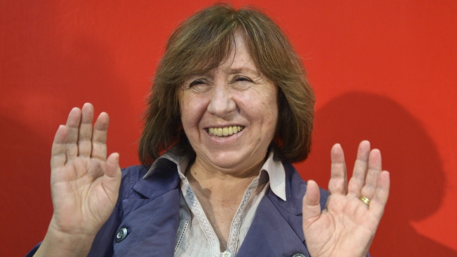 Svetlana Alexijevich, Premio Nobel de Literatura 2015 Svetlana Alexijevich, Premio Nobel de Literatura 2015