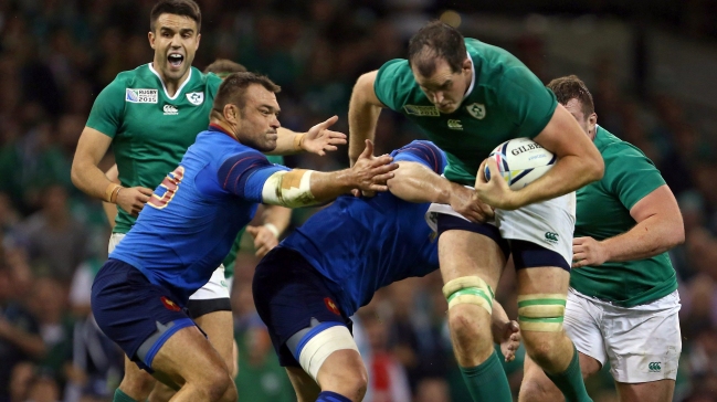 Irlanda superó a Francia y va contra los Pumas Irlanda superó a Francia y va contra los Pumas