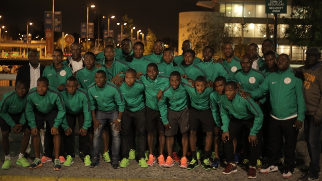 Nigeria, rival de Chile en el Mundial sub 17, ya está en Santiago Nigeria, rival de Chile en el Mundial sub 17, ya está en Santiago