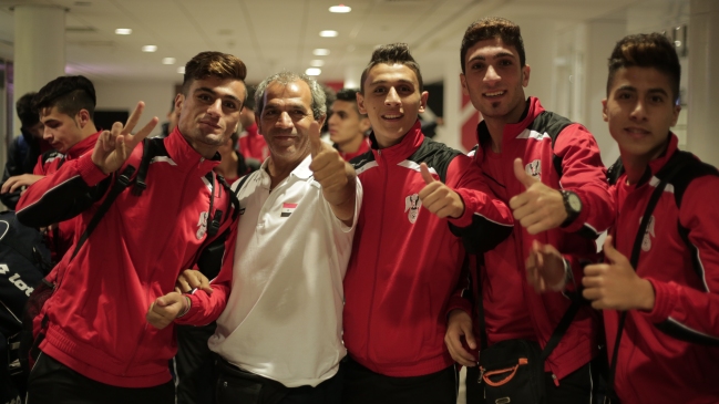 Siria llegó a Chile para jugar su segundo Mundial sub 17 Siria llegó a Chile para jugar su segundo Mundial sub 17