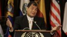 Presidente Correa aseguró que se \